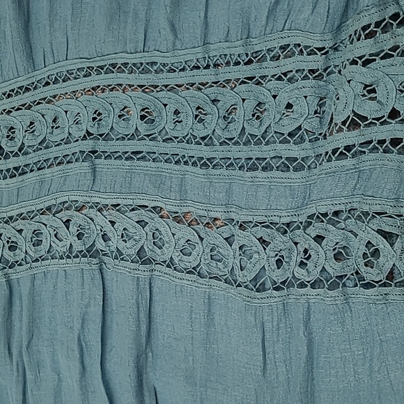 WAS $ 59 MONORENO lacy Tunic Size Large - Picture 10 of 15